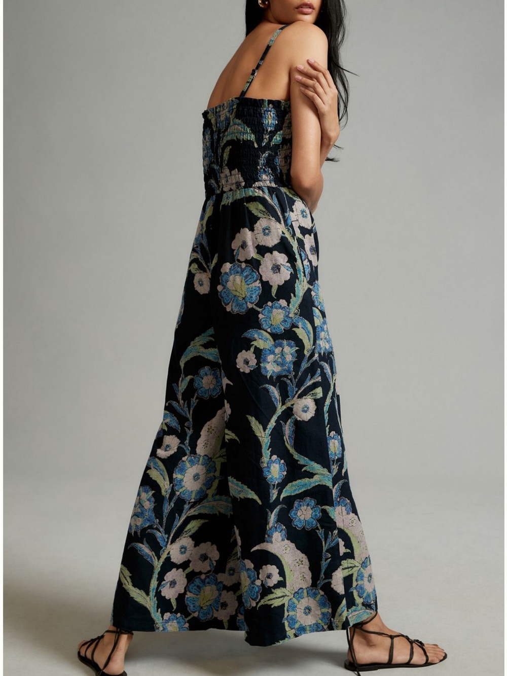 Pilcro Smoked Printed Jumpsuit - Picture 2 of 7
